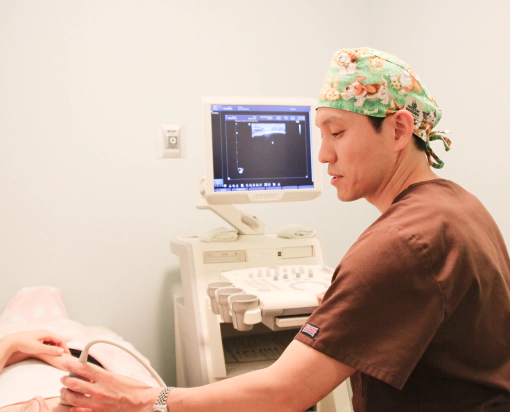 Cangkok Lemak Payudara ketika Check Ultrasound.