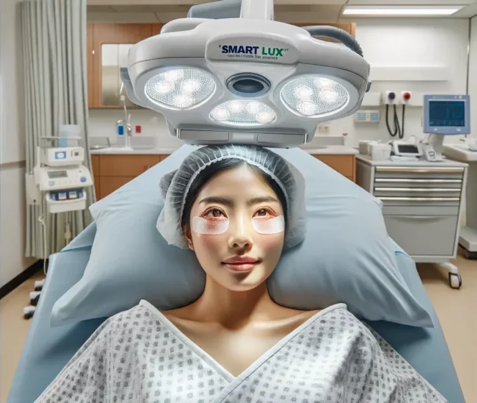 periode pemulihan operasi blefaroplasti kelopak mata atas di klinik bedah plastik mine korea selatan